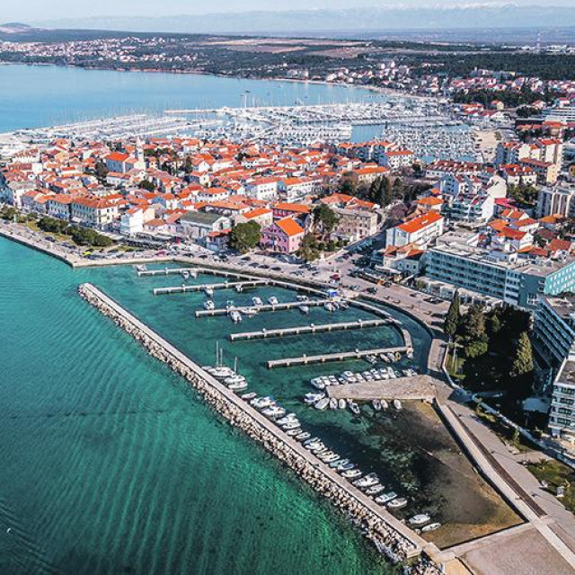 Pogled na Biograd na moru