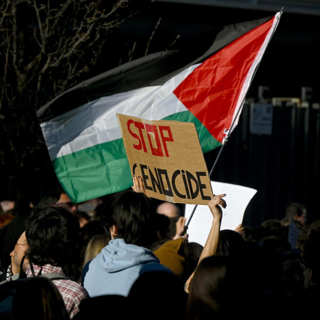 Propalestinski prosvjed u Rimu