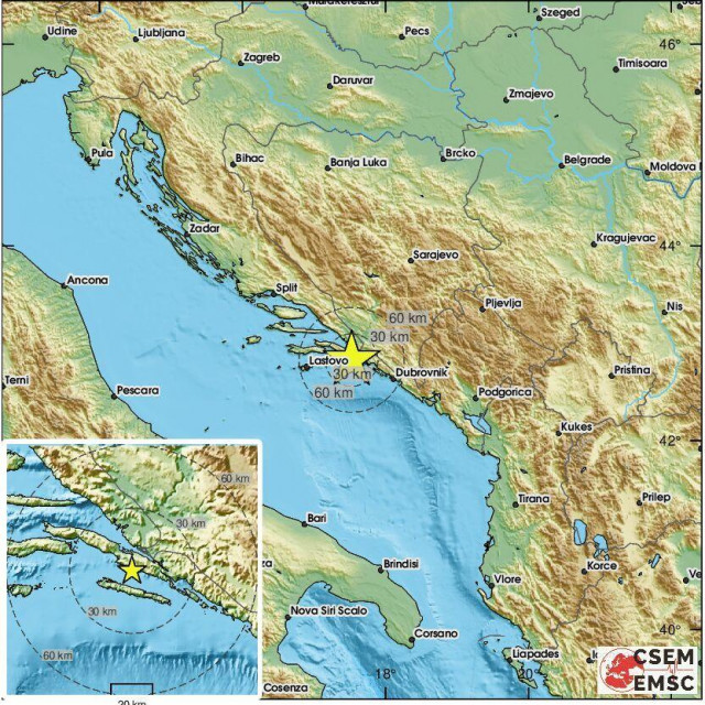 Potres kod Metkovića