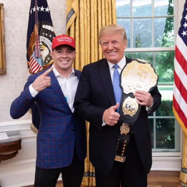 Colby Covington i Donald Trump