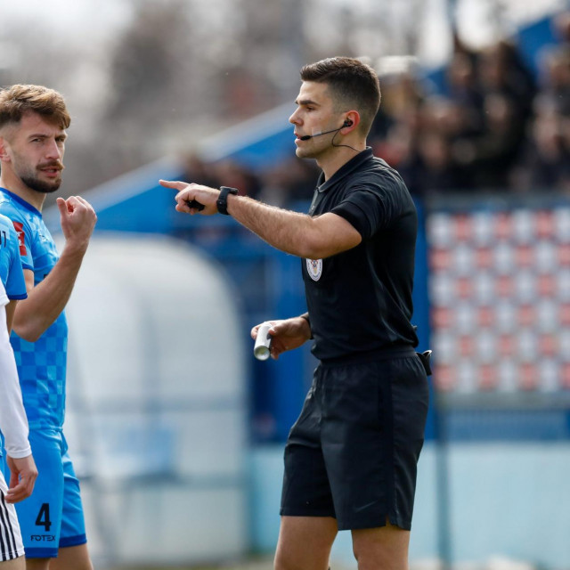 Ante Terzić, sudac utakmice Dinama i Varaždina
