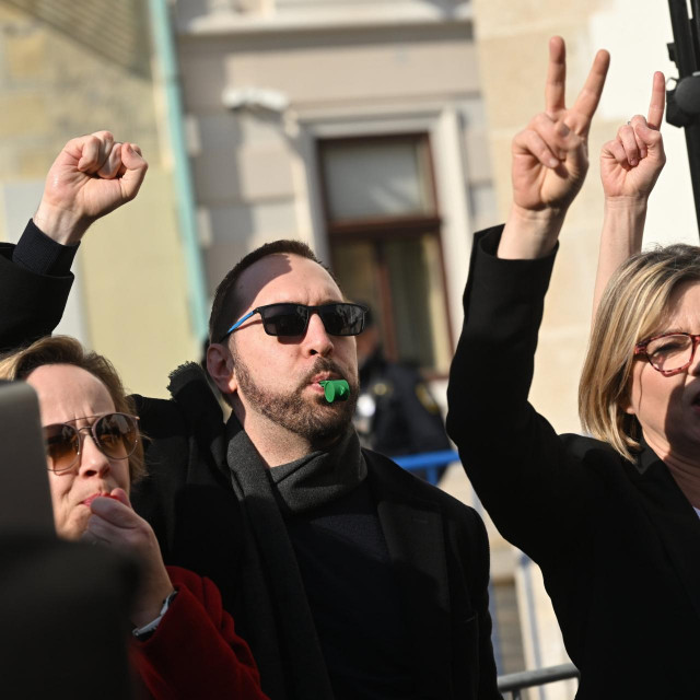 Tomislav Tomašević i Sandra Benčić 