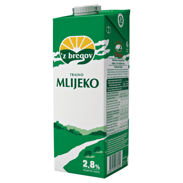 Vindijino mlijeko trenutno nema neodvojivi čep