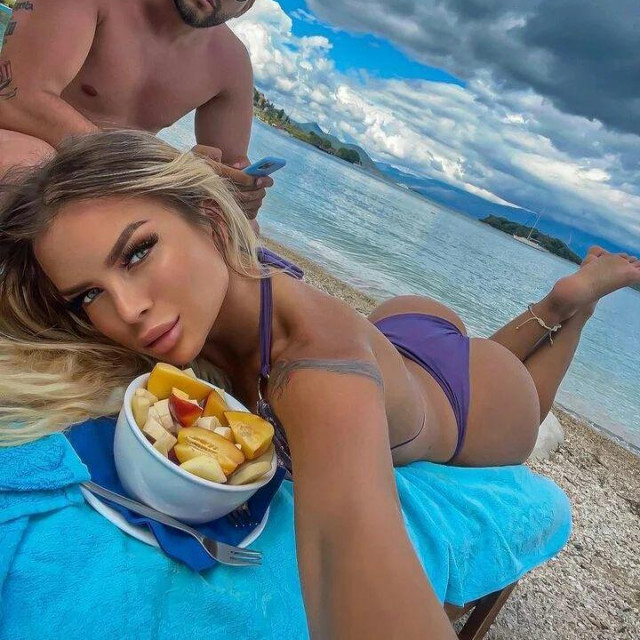 Anja Todorović s partnerom