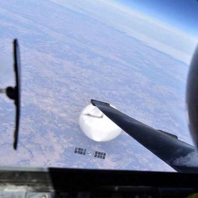 Ilustracija, balon uočen 2023. godine