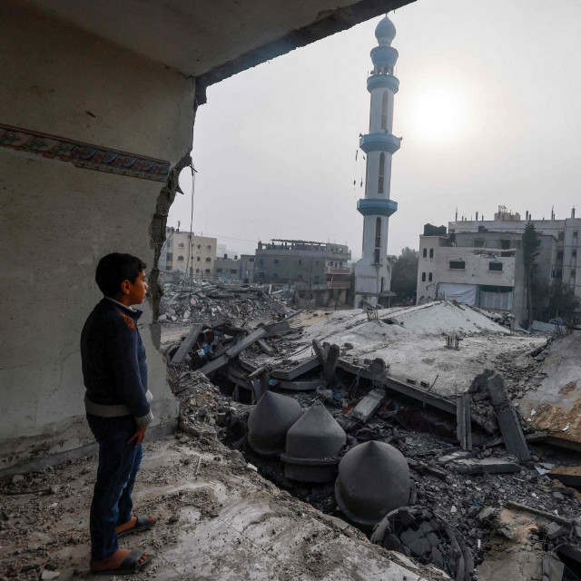 Džamija Al-Faruq mosque. Rafah
