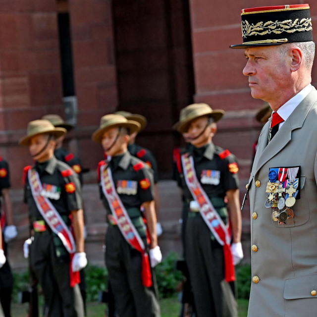 Šef osoblja francuske vojske, general Pierre Schill