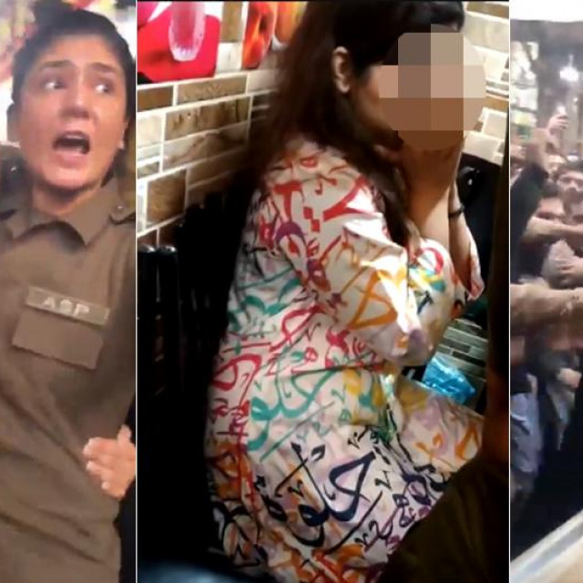 Kaotične scene u restoranu, hrabra policajka spašava napadnutu ženu