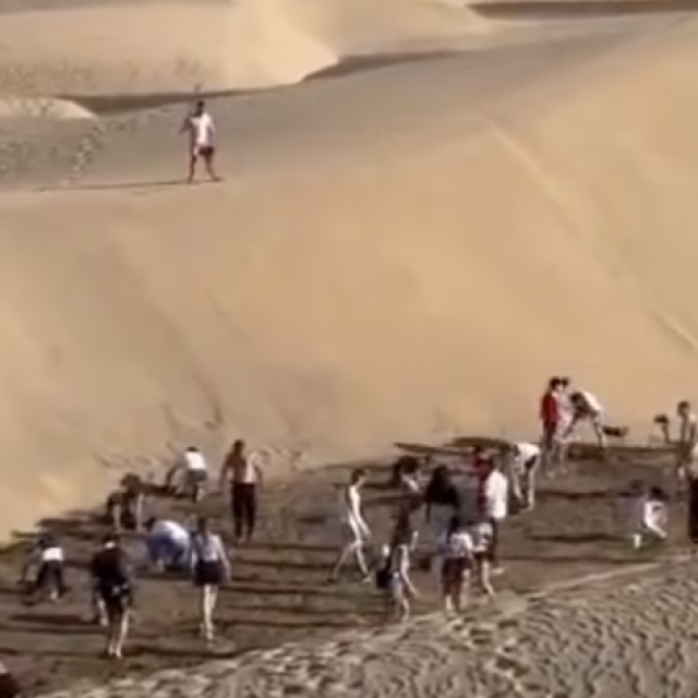 Lov na blago u dinama Maspalomas