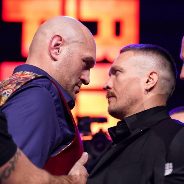 Tyson Fury i Oleksandr Usyk