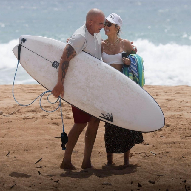 Tish Cyrus i Dominic Purcell