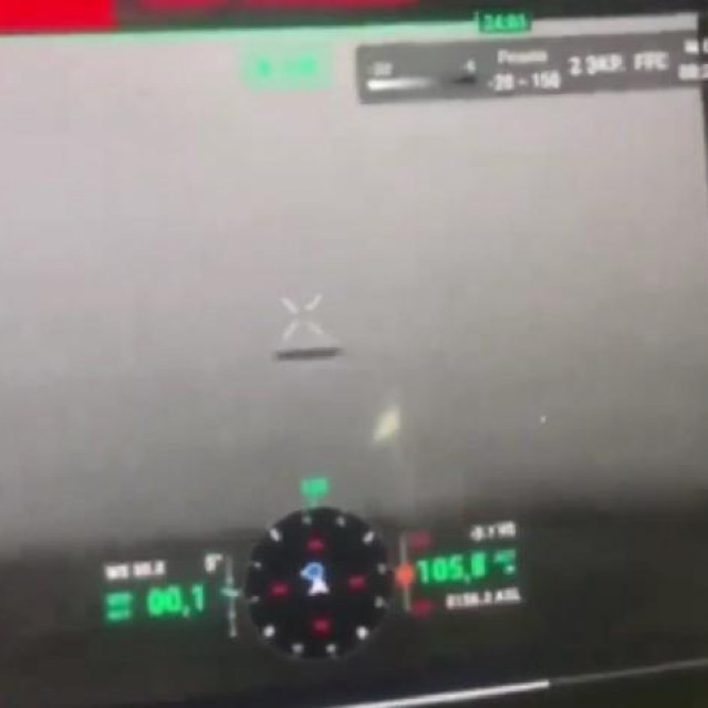 NLO snimljen nad ukrajinskom ratnom zonom