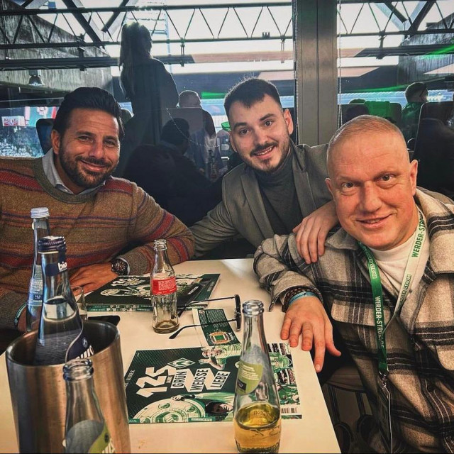 Claudio Pizarro, Maks Kovačević i Ivan Klasnić