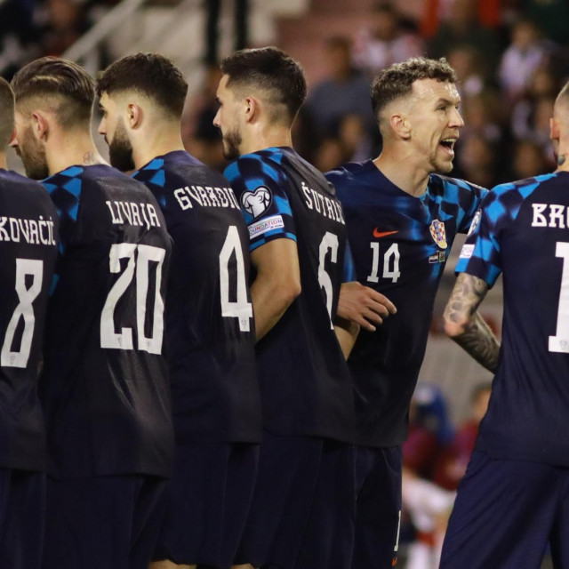 Hrvatska reprezentacija na Poljudu u ožujku prošle godine
