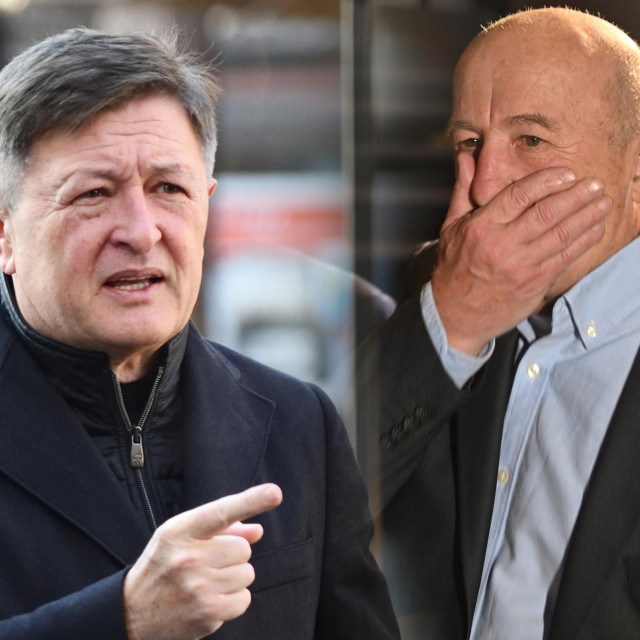 Otto Barić mlađi i Velimir Zajec