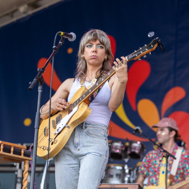 Alynda Segarra, Hurray for the Riff Raff, New Orleans Jazz & Heritage Festival, 2022.