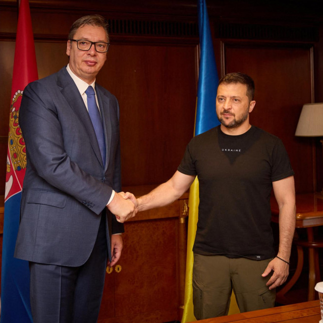 Aleksandar Vučić i Volodimir Zelenski