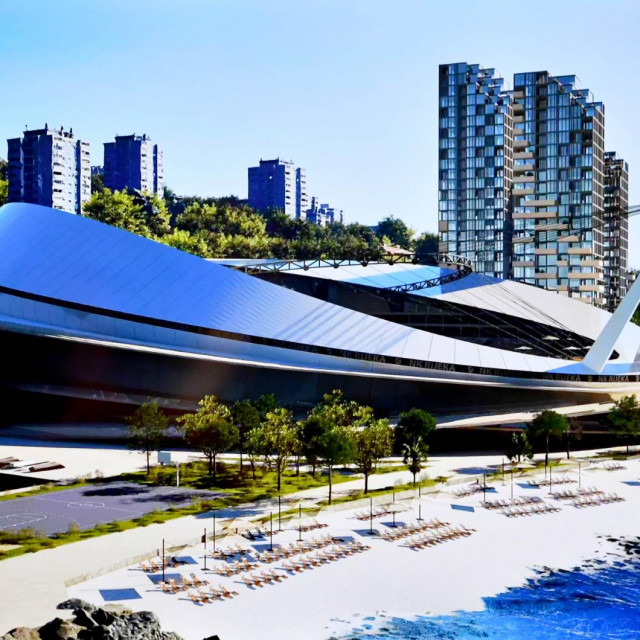 Idejno rješenje za Multifunkcionalni kompleks stadiona Kantride