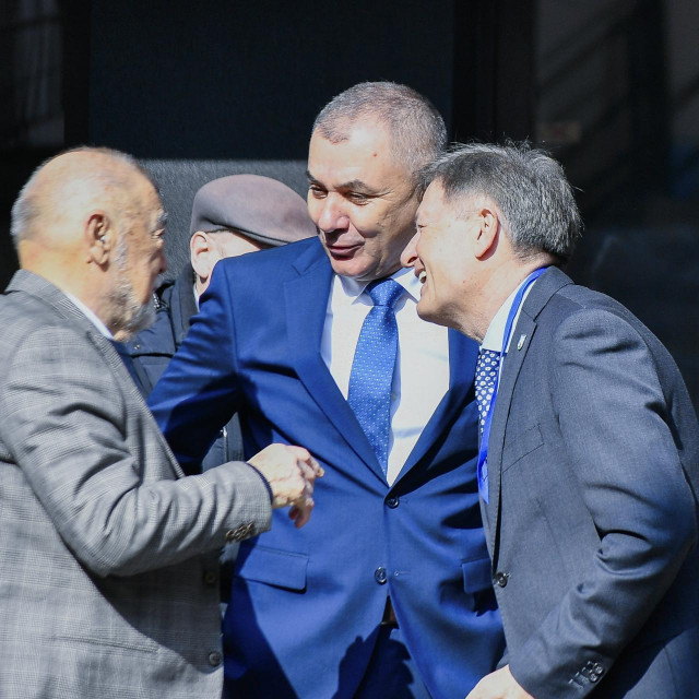 Stjepan Mesić, Ivica Lovrić, Otto Barić