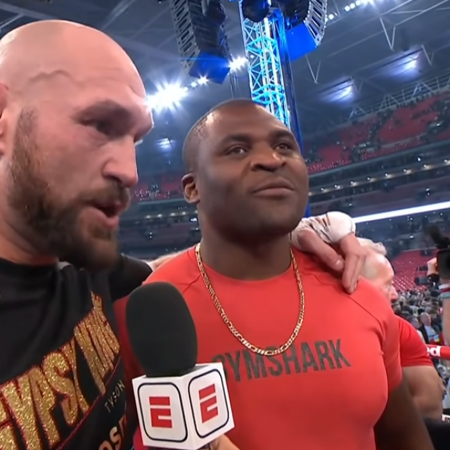 Tyson Fury i Francis Ngannou