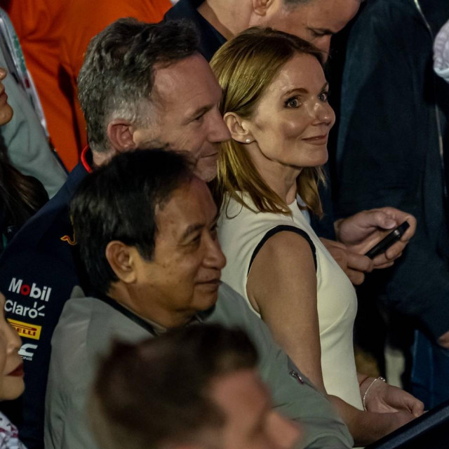 Geri Halliwell i Christian Horner