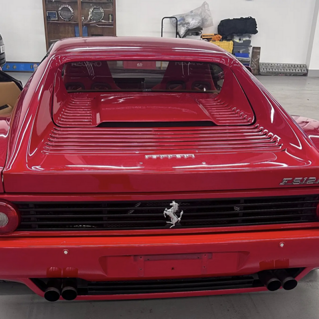 Ferrari Testarossa Gerhard Berger