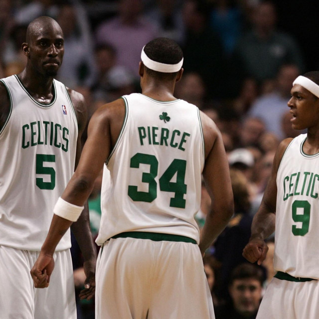 Kevin Garnett, Paul Pierce i Rajon Rondo