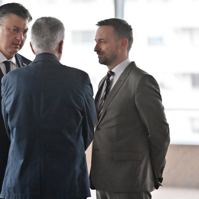 Andrej Plenković, Krešimir Sever, Marin Piletić