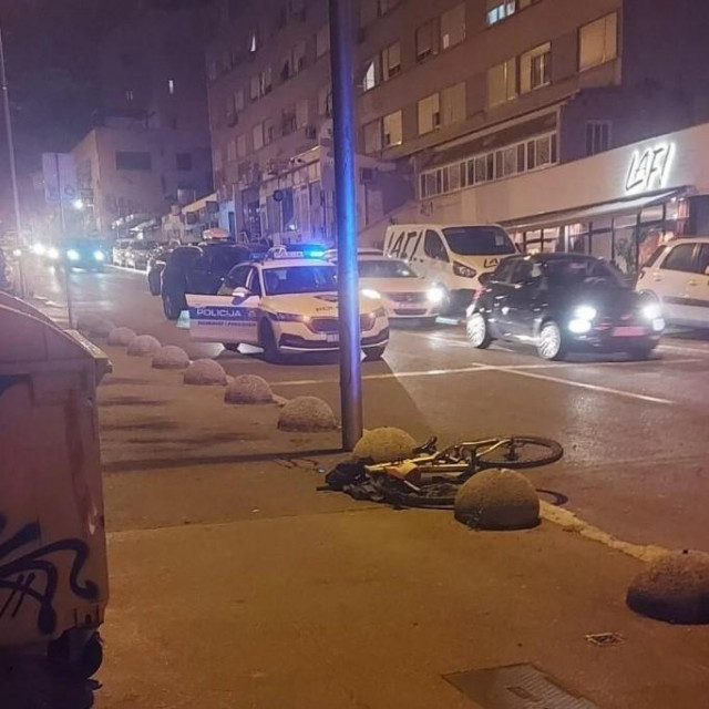 Prometna nesreća na Mažuranićevom šetalištu