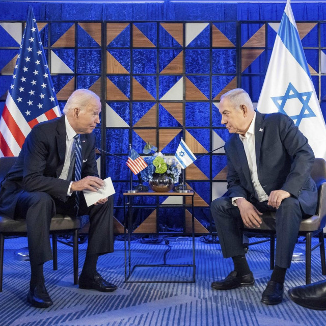 Joe Biden i Benjamin Netanyahu