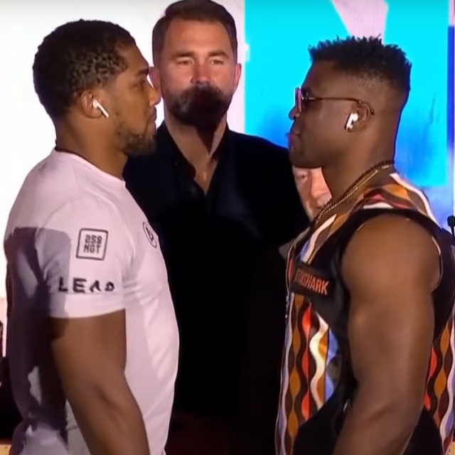 Anthony Joshua i Francis Ngannou