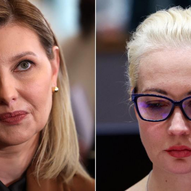 Olena Zelenska i Julija Navaljna