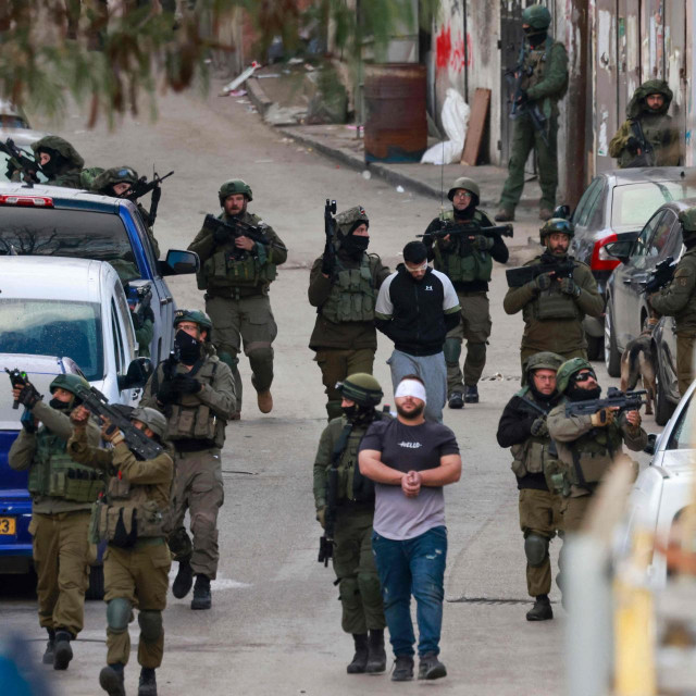 Akcija izraelske vojska na okupiranoj Zapadnoj obali