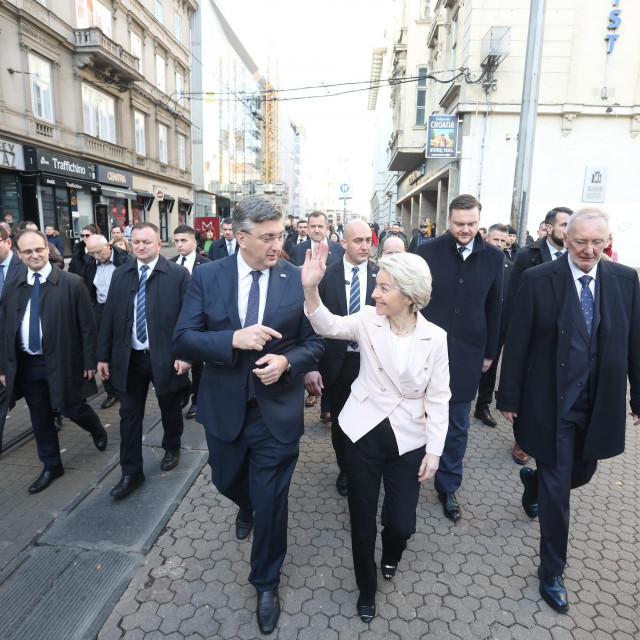 Andrej Plenković i Ursula von der Leyen