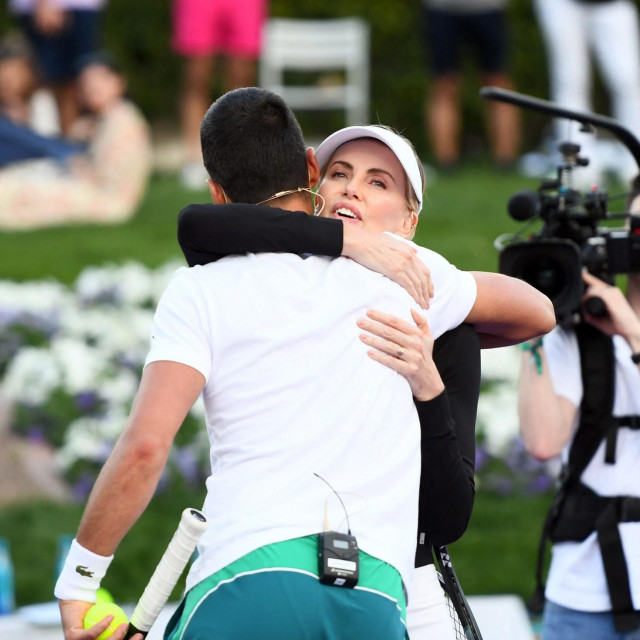 Novak Đoković i Charlize Theron