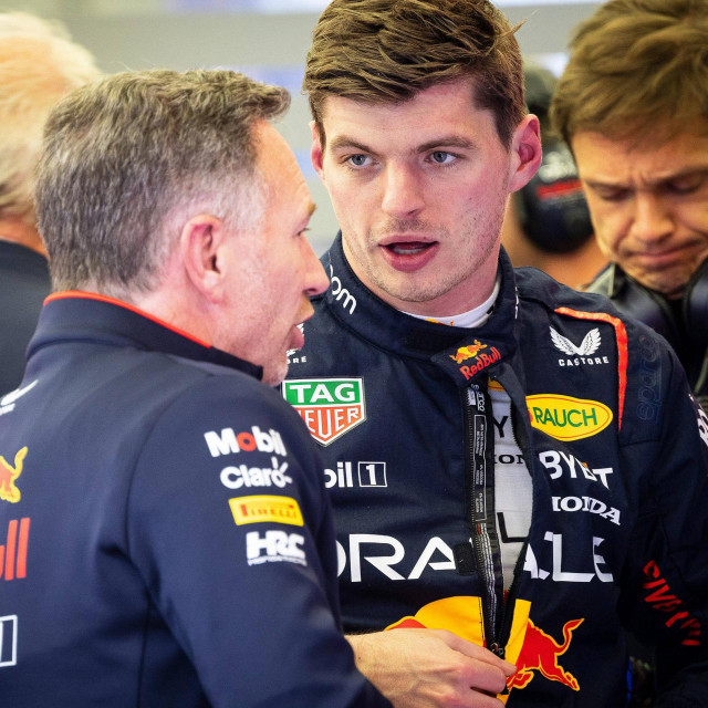 Christian Horner i Max Verstappen