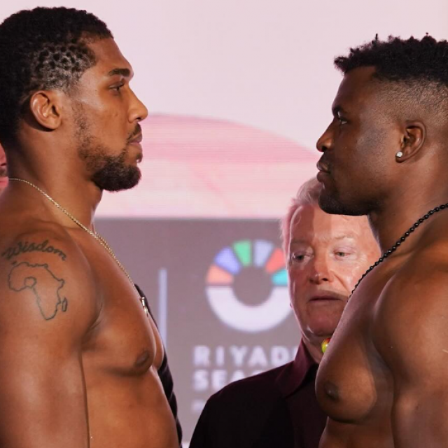 Anthony Joshua i Francis Ngannou