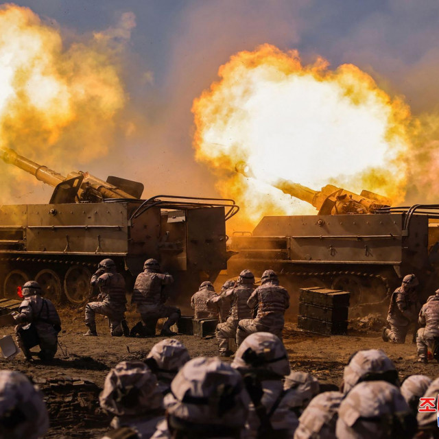 Vježba u Sjevernoj Koreji