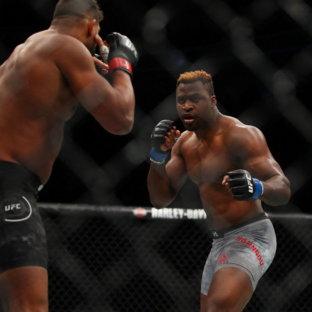 Alistait Overeem i Francis Ngannou