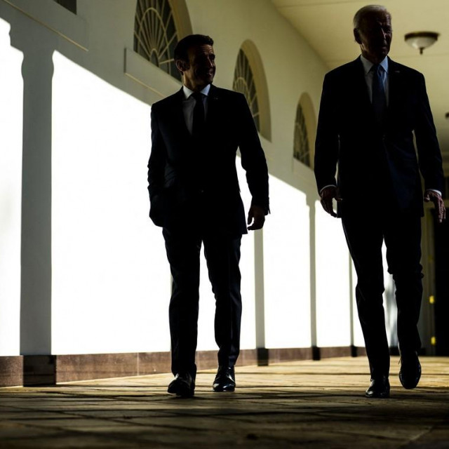 Macron i Biden
