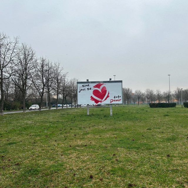 Plakat u Zagrebu