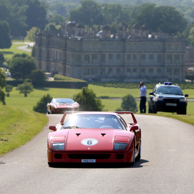 Ferrrari F40, ilustracija