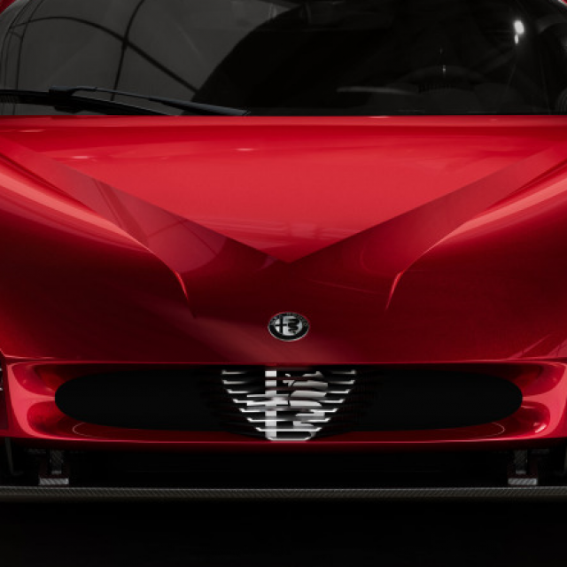 Alfa 33 Stradale, ilustracija