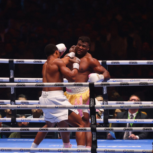 Anthony Joshua i Francis Ngannou