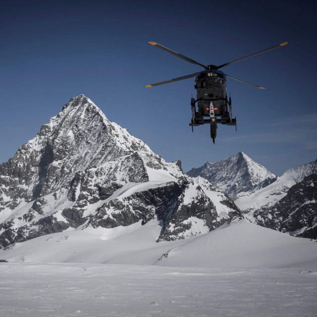 Švicarske Alpe, ilustracija