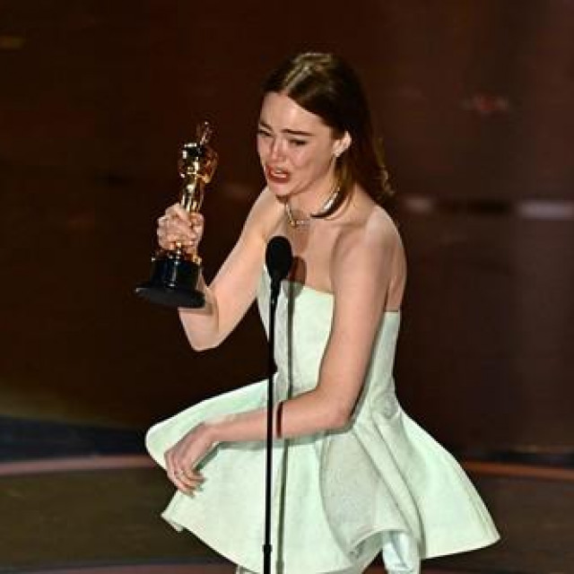 Emma Stone na Oscarima 2024.