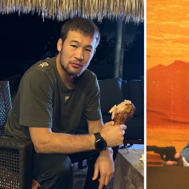 Shavkat Rakhmonov (lijevo) i Jack Della Maddalena (desno)