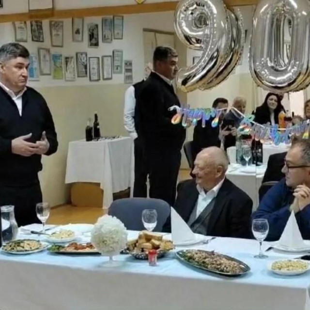 Predsjednik Milanović stigao je na proslavu rođendana Andrije Pivčevića