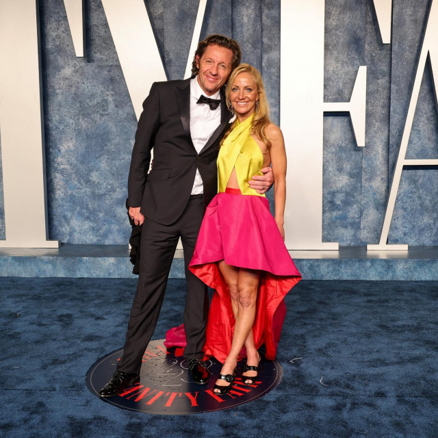 Simon Marshall i Lesley Paterson na Vanity Fair zabavi za prošlogodišnje Oscare 