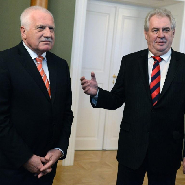 Vaclav Klaus i Miloš Zeman
